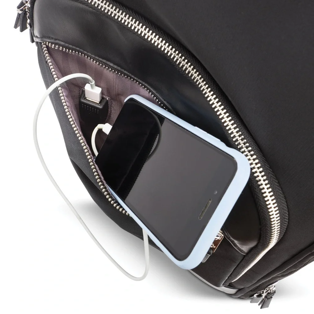 Samsonite Just Right Standard Black Slim Backpack - Picture 9 of 13